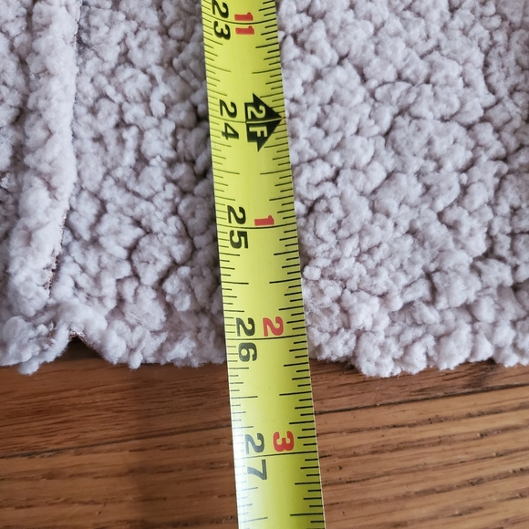 Venus Faux Leather and Fleece Lined Wrap Jacket - Picture 10 of 13